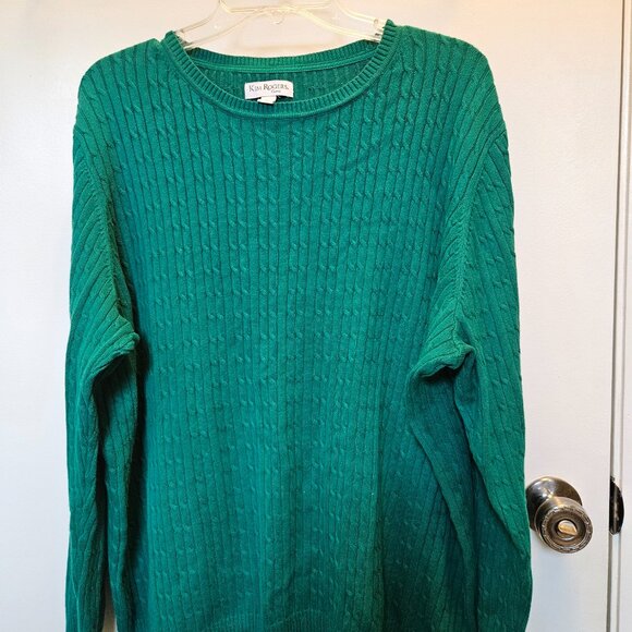 Size 1X Crew Neck Kim Rogers Sweater - Picture 2 of 4